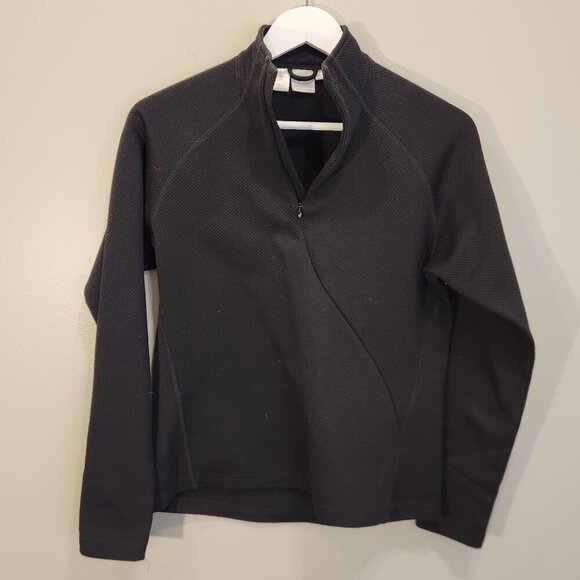 Craft Running Sweater Womens Black Fleece Knit Athletic Outdoor Winter - Size L - Picture 1 of 6